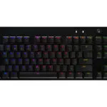 Logitech G Pro Gaming Μηχανικό Πληκτρολόγιο Tenkeyless με GX Blue διακόπτες και RGB φωτισμό (Αγγλικό UK)