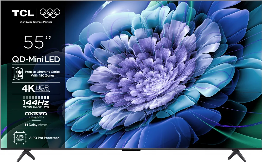 TCL Smart Τηλεόραση 55" 4K UHD Mini LED C69K Premium HDR (2025) 55C69K - Image 1