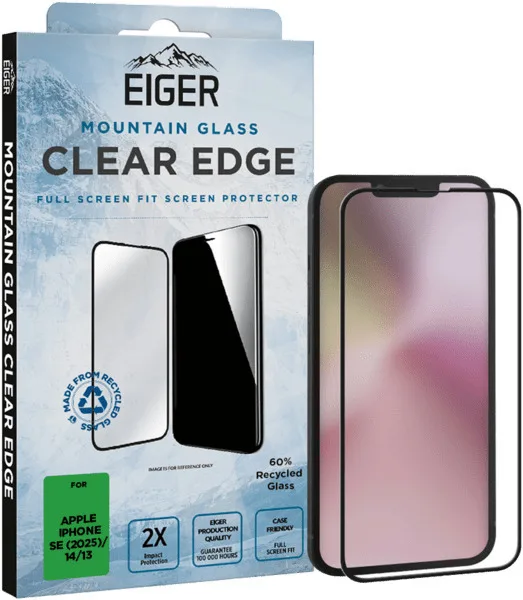 20250520163752_eiger_tempered_glass_iphone_16e_14_13_13_proxiaomi_13_pro_egsp01025.jpeg Eiger Tempered Glass (iPhone 17e / 16e / 14 / 13 / 13 ProXiaomi 13 Pro) EGSP01025 - Image 1