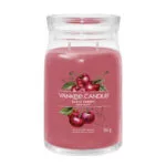 Yankee Candle Αρωματικό Κερί Signature σε Βάζο με Άρωμα Κεράσι 567gr