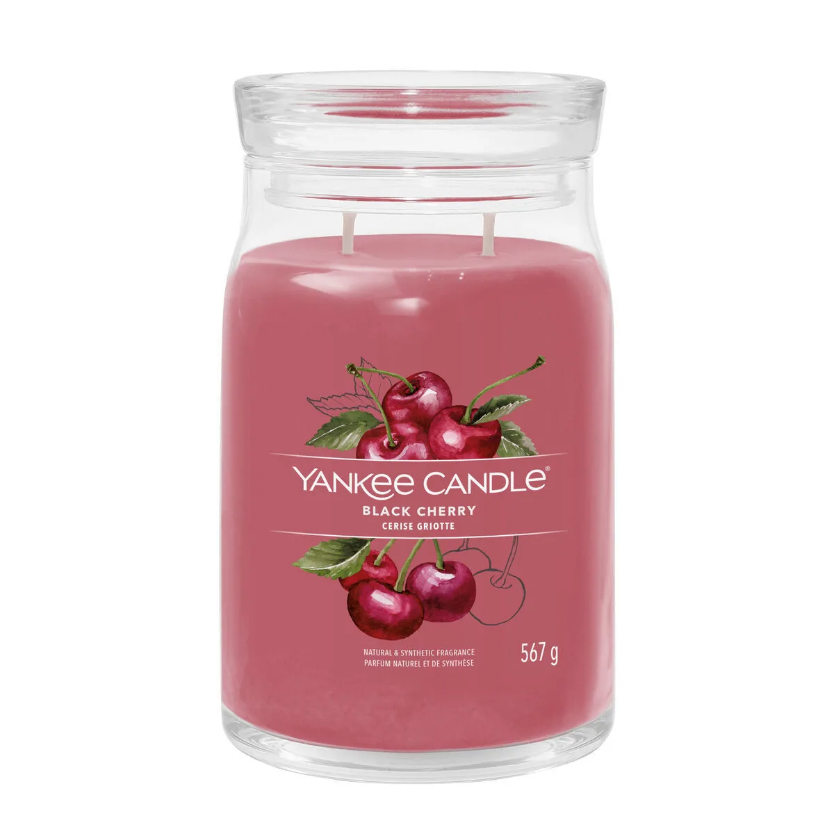 Yankee Candle Αρωματικό Κερί Signature σε Βάζο με Άρωμα Κεράσι 567gr - Image 1