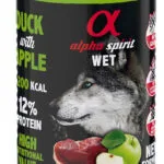 Alpha Spirit Υγρή Τροφή Σκύλων σε Κονσέρβα με Πάπια χωρίς Σιτηρά 400gr