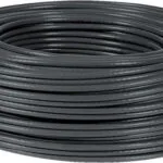 Microconnect Καλώδιο Ρεύματος με Διατομή 2x0.75mm² σε Μαύρο Χρώμα 100m RG591B