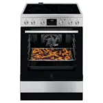 Electrolux LKR64022AX Κουζίνα 73lt με Κεραμικές Εστίες Π59εκ. Inox