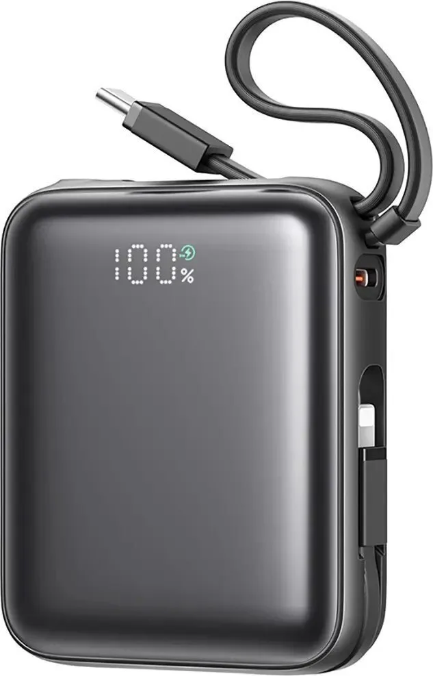 20250523160536_joyroom_jr_pbf27_power_bank_10000mah_22_5w_me_thyra_usb_c_mayro.jpeg Joyroom JR-PBF27 Power Bank 10000mAh 22.5W με Θύρα USB-C Μαύρο - Image 1