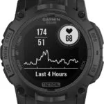 Garmin Instinct 3 Solar Aluminium 50mm Αδιάβροχο Smartwatch με Παλμογράφο (Tactical Edition)