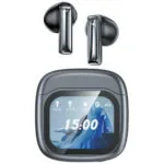 Awei TP100ENC Earbud Bluetooth Handsfree Ακουστικά με Θήκη Φόρτισης Μαύρα