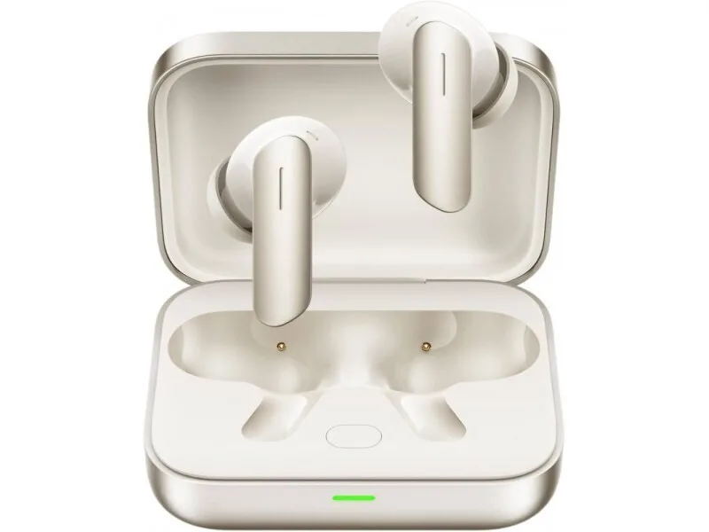 Realme Buds Air 7 Pro Bluetooth Handsfree Ακουστικά με Θήκη Φόρτισης Μπεζ - Image 1