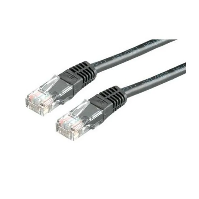 Roline U/UTP Cat.5e (Gigabit) Καλώδιο Δικτύου Ethernet 5m Μαύρο 21.15.0565 - Image 1