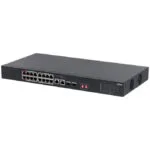 Dahua S3218-16ET-135 Unmanaged L2 PoE Switch με 18 Θύρες Gigabit (1Gbps) Ethernet και 2 SFP Θύρες