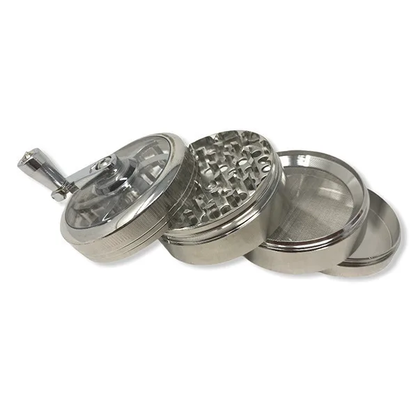 20250527115719_winding_top_grinder_silver_triftis_kapnou_4d_55mm_1tmch.jpeg Winding Top Grinder Silver Τρίφτης Καπνου 4d 55mm 1τμχ - Image 1