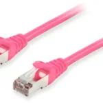 Equip S/FTP Cat.6a (Gigabit) Καλώδιο Δικτύου Ethernet 0.25m Ροζ 606901