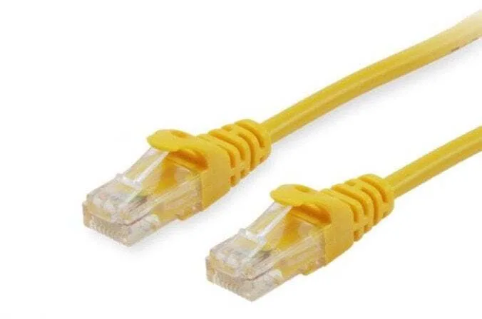 Equip U/UTP Cat.6 (Gigabit) Καλώδιο Δικτύου Ethernet 0.15m Κίτρινο 625475 - Image 1