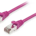 Equip S/FTP Cat.6a (Gigabit) Καλώδιο Δικτύου Ethernet 1m Μωβ 606803