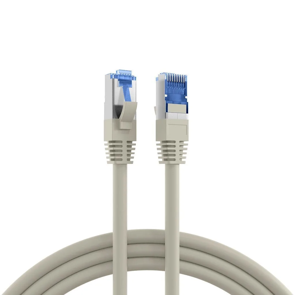 EFB S/FTP Cat.6a (Gigabit) Καλώδιο Δικτύου Ethernet 2m Γκρι K5525FGR.2 - Image 1