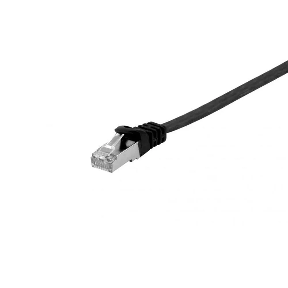 20250527164829_equip_flat_u_ftp_stp_cat_6a_kalodio_diktyou_ethernet_3m_mayro_1tmch_607692.jpeg Equip Flat U/FTP (STP) Cat.6a (Gigabit) Καλώδιο Δικτύου Ethernet 3m Μαύρο 607692 - Image 1
