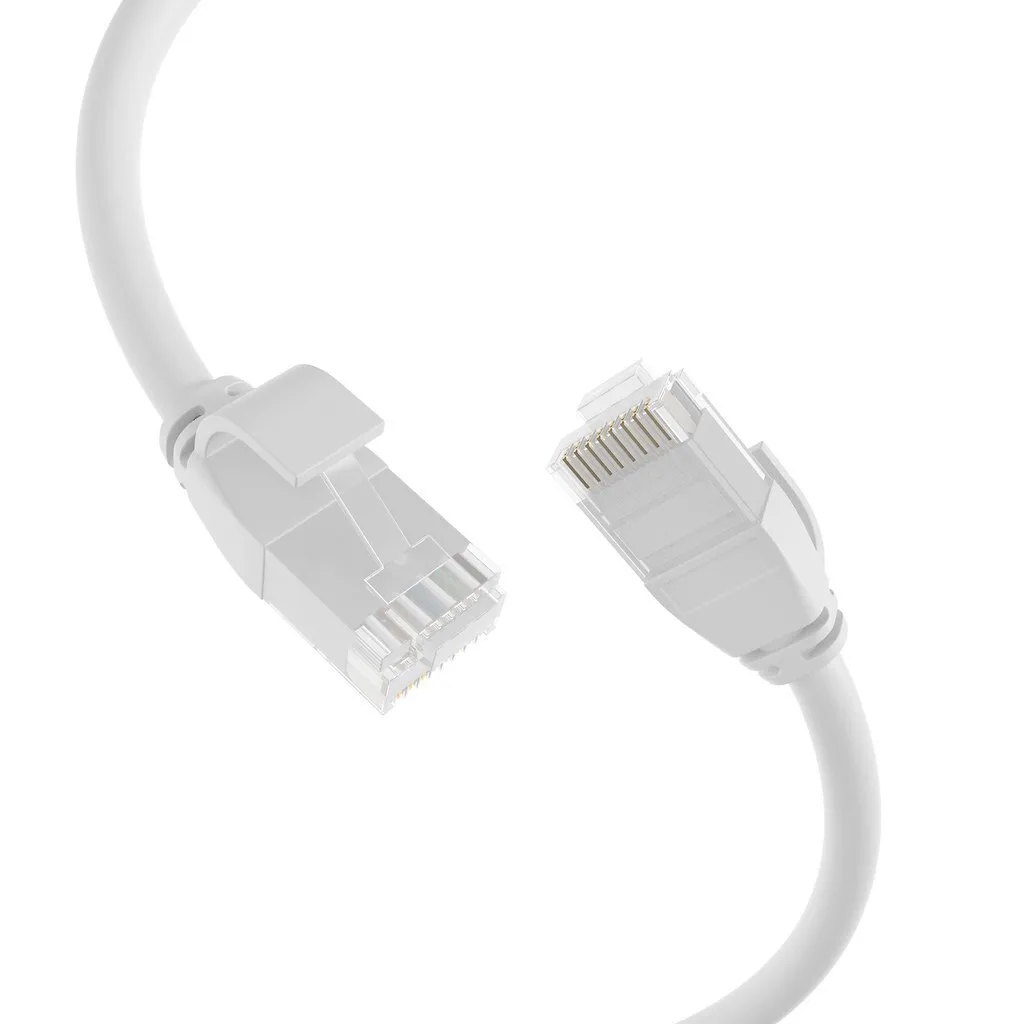 EFB U/UTP Cat.6a (Gigabit) Καλώδιο Δικτύου Ethernet εξωτερικού χώρου 0.15m Λευκό K8108WS.0,15 - Image 1