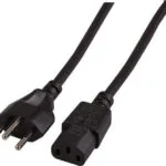 EFB IEC C13 - Schuko Cable 2m Μαύρο (EK537.2V3)