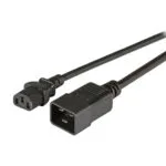 EFB IEC C20 - IEC C13 Cable 1.8m Μαύρο (EK531.1)