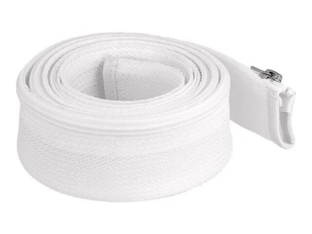 20250528111418_spiral_kalodion_delock_braided_sleeving_zipper_2_mx_50_mm_white.jpeg Σπιράλ Καλωδίων Delock Braided Sleeving Zipper 2 Mx 50 Mm White - Image 1