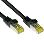 Good Connections S/FTP Cat.7 (10Gbps) Καλώδιο Δικτύου Ethernet 15m Μαύρο 8070R-150S