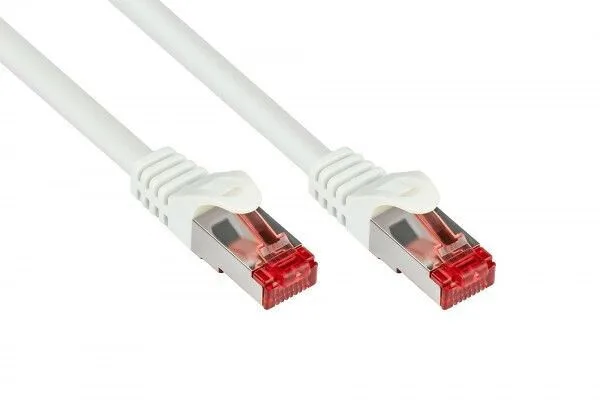 Alcasa S/FTP Cat.6 (Gigabit) Καλώδιο Δικτύου Ethernet 50m Λευκό - Image 1