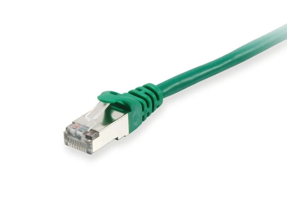 Equip S/FTP Cat.6a (Gigabit) Καλώδιο Δικτύου Ethernet 15m Πράσινο 606409 - Image 1