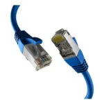 EFB S/FTP Cat.8.1 Καλώδιο Δικτύου Ethernet 1m Μπλε