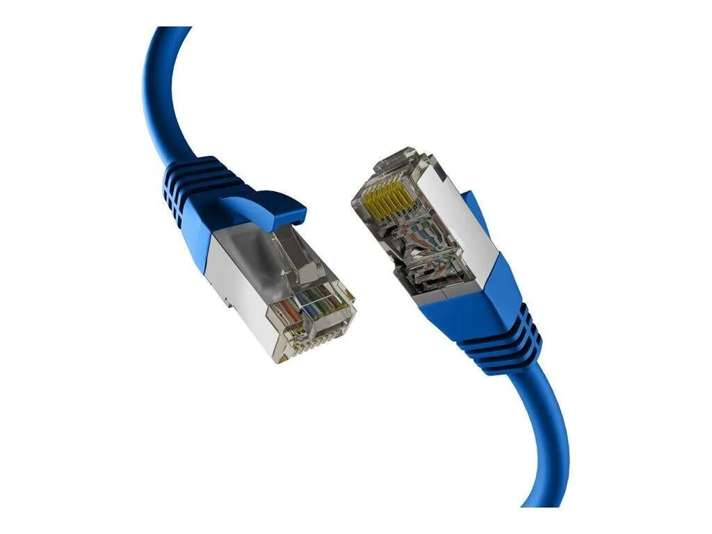 EFB S/FTP Cat.8.1 Καλώδιο Δικτύου Ethernet 1m Μπλε - Image 1