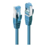 Lindy S/FTP Cat.6a (Gigabit) Καλώδιο Δικτύου Ethernet 3m Μπλε 47150