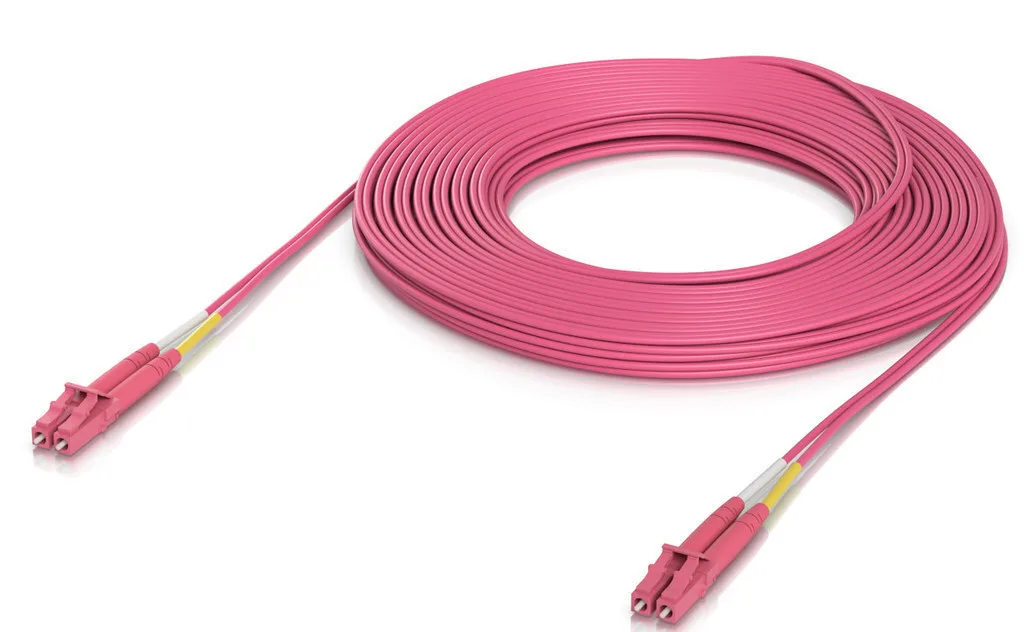Ubiquiti Καλώδιο Οπτικής Ίνας LC-LC 15m Ροζ UACC-OFC-M2-LULU-15M - Image 1