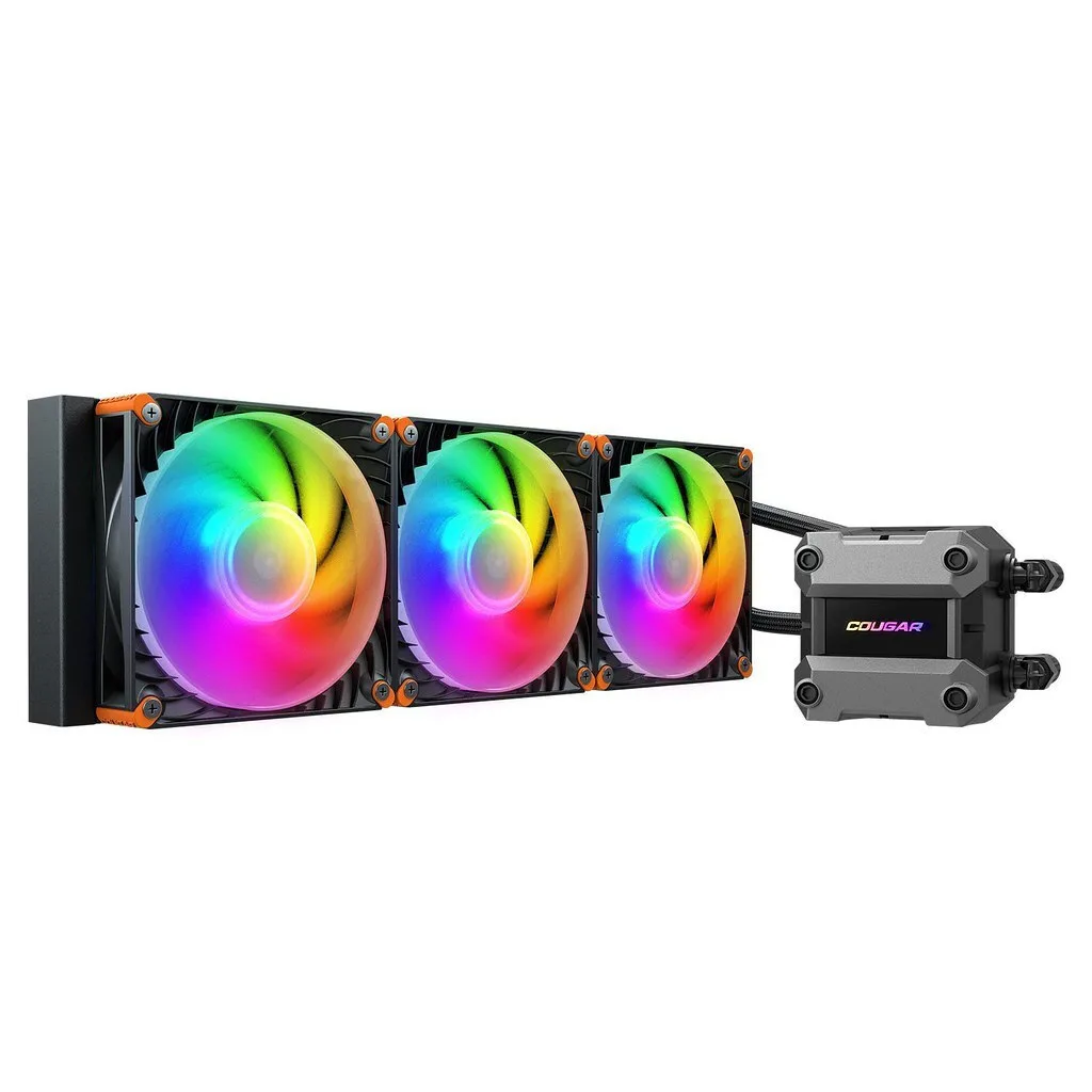 Cougar Poseidon Ultra 360 Υδρόψυξη AIO CPU με 3 Ανεμιστήρες 120mm και ARGB Φωτισμό - Image 1