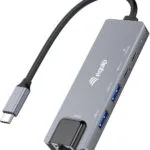 Equip Hub 10 Θυρών USB 3.2 με σύνδεση USB-C / Ethernet Γκρι 133496