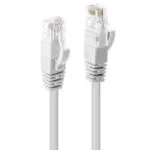Lindy U/UTP Cat.6 (Gigabit) Καλώδιο Δικτύου Ethernet 0.3m Λευκό 48090