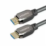 Roline HDMI 2.0 Premium High Speed 4K 60Hz HDR Cable HDMI male - HDMI male 3m Μαύρο 11.04.6012