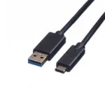Roline USB 3.1 Cable USB-C male - USB-A Μαύρο 0.5m 11.02.9010