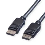 Roline Cable DisplayPort male - DisplayPort male 3m Μαύρο (11.04.5983)