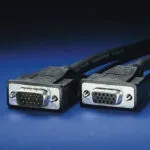 Roline Cable VGA male - VGA male Μαύρο 2m 11.04.5302