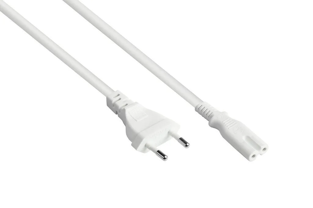 Alcasa Euro - IEC C13 Cable 1.8m Λευκό (P0370-W018) - Image 1
