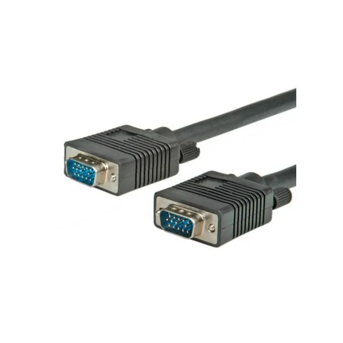 20250530110932_roline_cable_vga_m_to_vga_m_3_0m_black.jpeg Roline Cable Vga M To Vga M 3.0m Black - Image 1