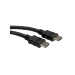 Roline HDMI 1.4 High Speed 1080p 120Hz Cable HDMI male - HDMI male 1m Μαύρο 11.04.5541
