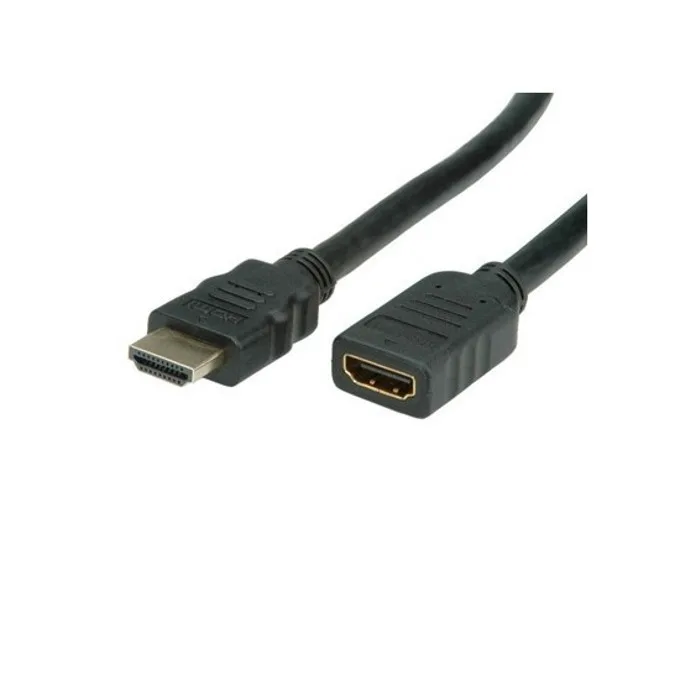Roline HDMI 1.4 High Speed 1080p 120Hz Cable HDMI male - HDMI female 5m Μαύρο 11.99.5577 - Image 1