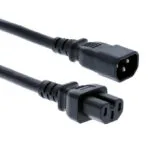 Power Cable Cisco Cab-c15-cbn-eura= From Iec C14 M To Iec C15 F 0.7m Black