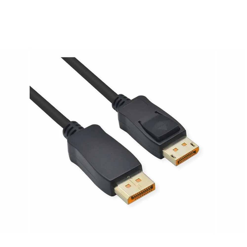 Roline Cable 11.04.6023 Displayport M To Displayport M 3m 10k@60hz Black - Image 1