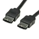 Roline 11.03.1548 Cable Esata3 To Esata3 6.0 Gbit S 0.5m External Black