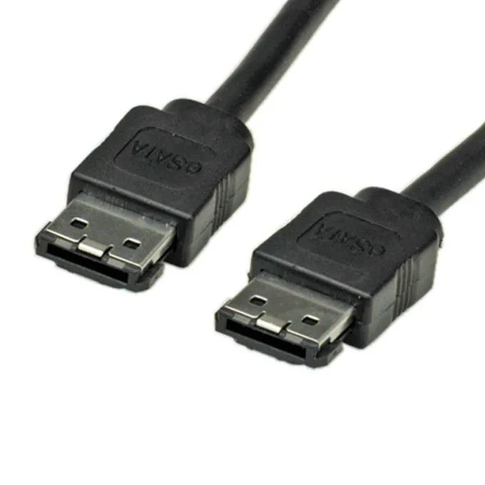 Roline 11.03.1548 Cable Esata3 To Esata3 6.0 Gbit S 0.5m External Black - Image 1