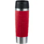 Emsa Travel Mug Classic Grande Thermal Mug Dark Red Stainless Steel 0.5 Liters