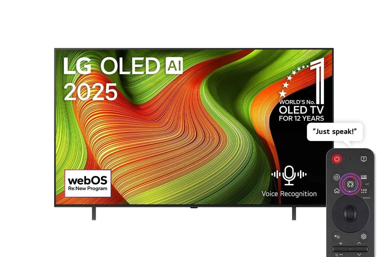 20250603115137_lg_smart_tileorasi_65_4k_uhd_oled_oled65b56la_hdr_2025.jpeg LG Smart Τηλεόραση 65" 4K UHD OLED AI B5 HDR (2025) OLED65B56LA - Image 1