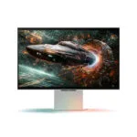 Samsung Odyssey 3D G90XF IPS HDR Gaming Monitor 27" 4K 3840x2160 165Hz με Χρόνο Απόκρισης 1ms GTG Ασημί