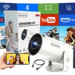 Zenwire 360 R1 Projector LCD HD Λάμπας LED με Wi-Fi